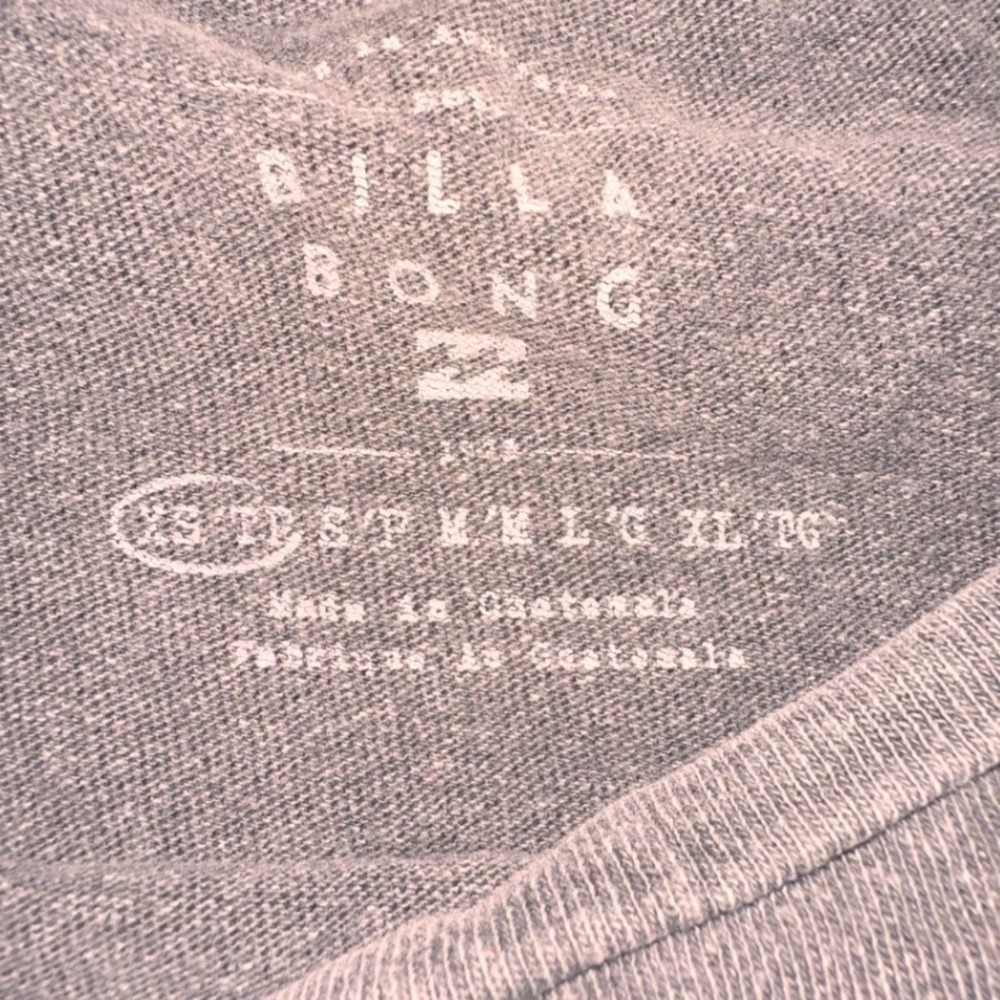 Billabong Womens Sunrise On The Horizon Tour Graphic Tee Faded Charcoal Grey XS - Picture 3 of 3